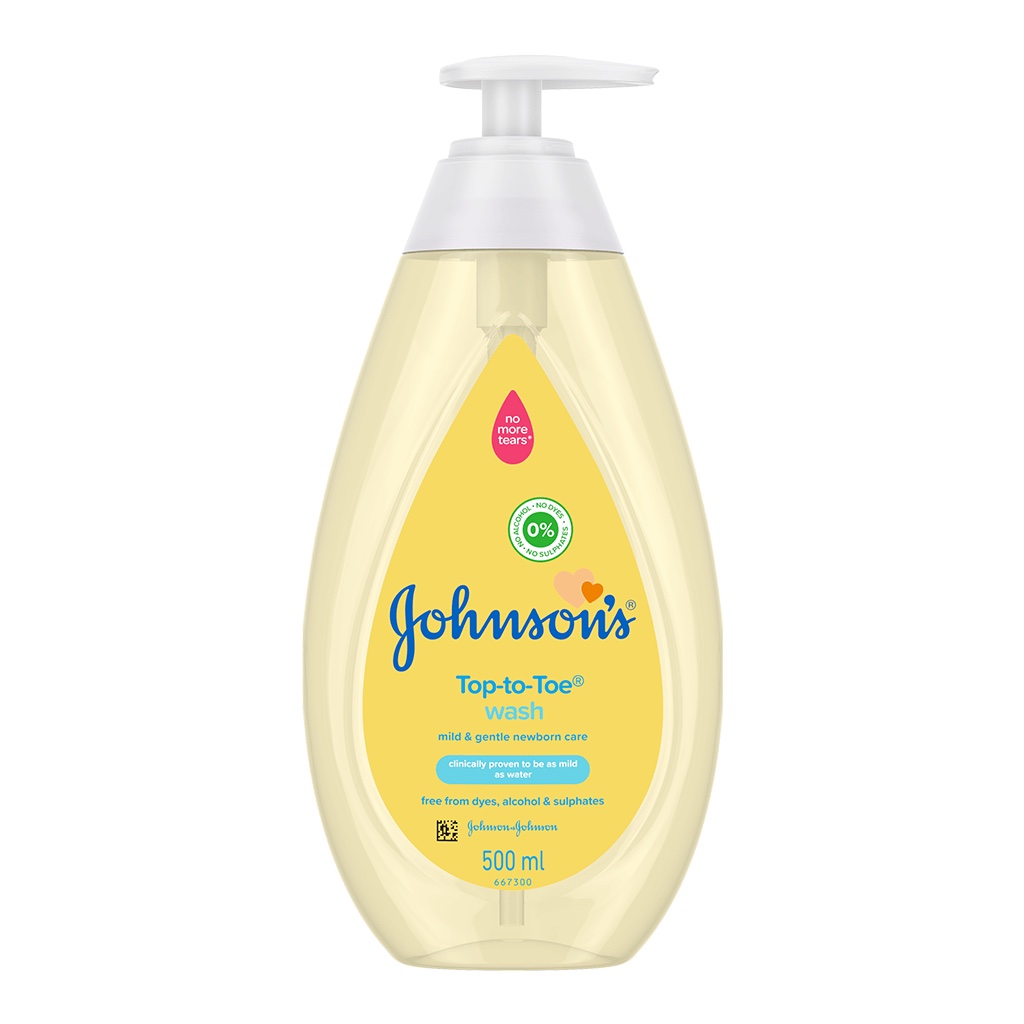 Johson’s baby top-to-toe wash 500ml