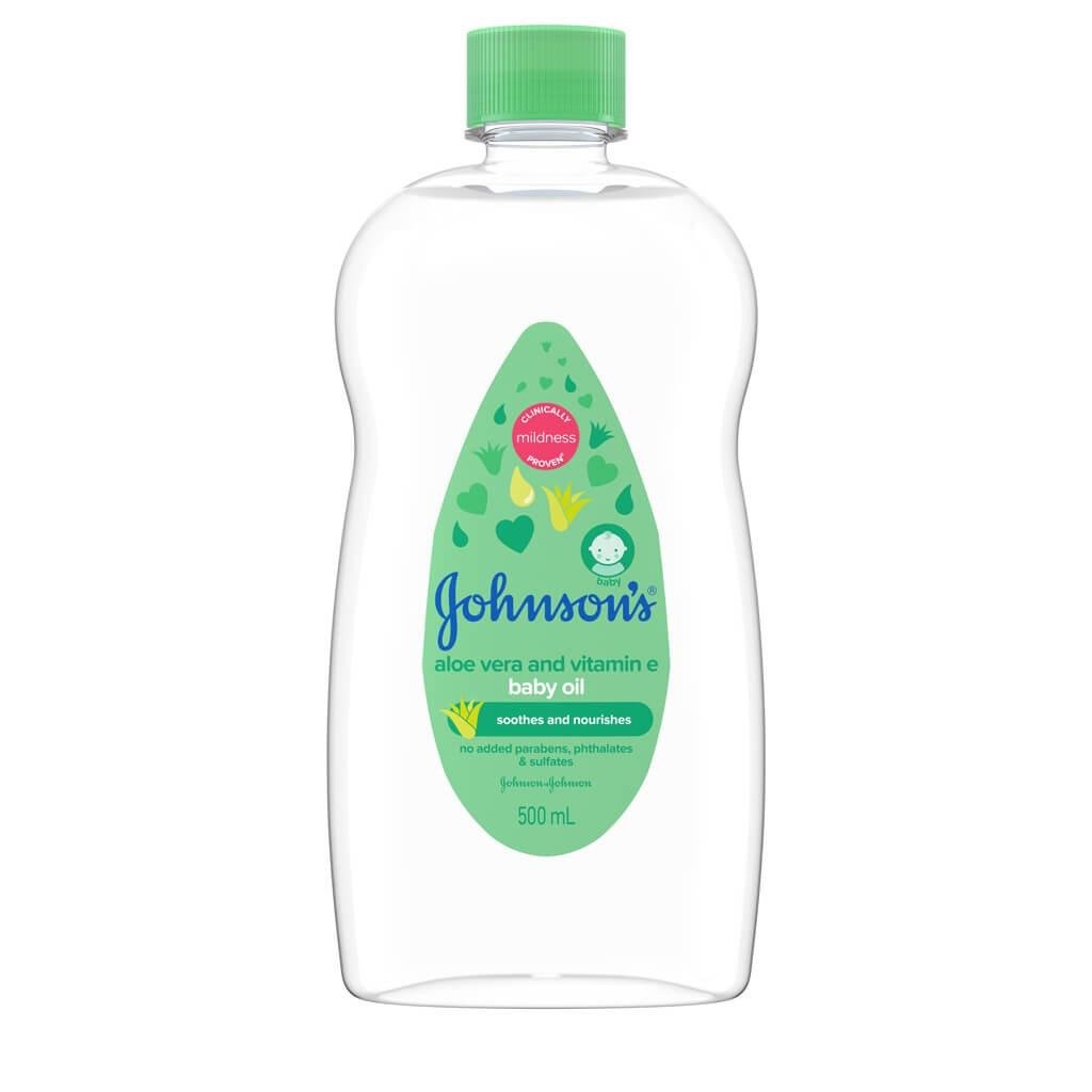 Johson’s aloe vera baby oil 500ml