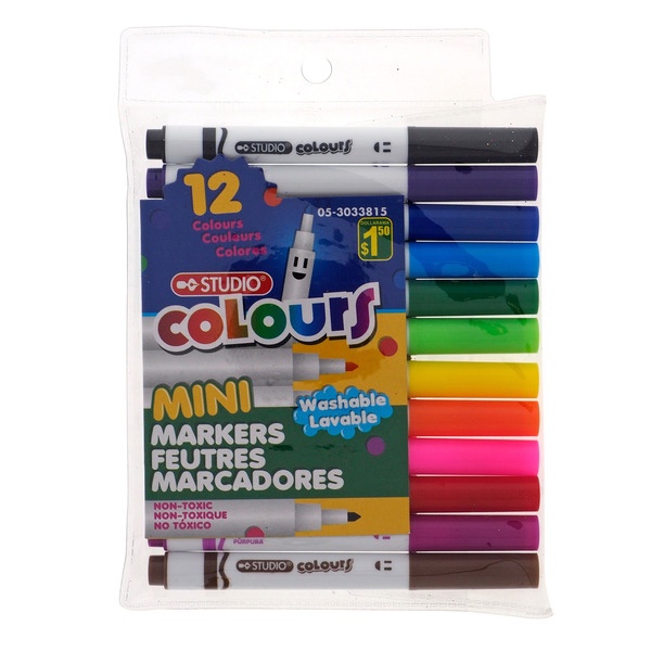 Colours mini markers